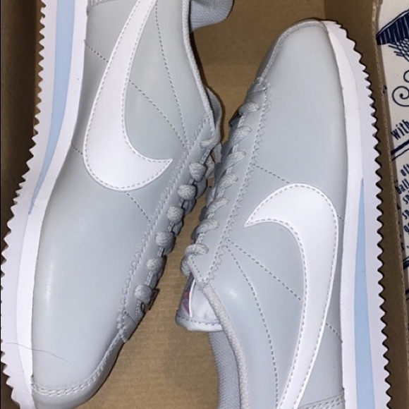 nike cortez blue floral